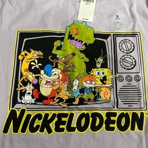 Nickelodeon graphic tee. Size s (6-7)